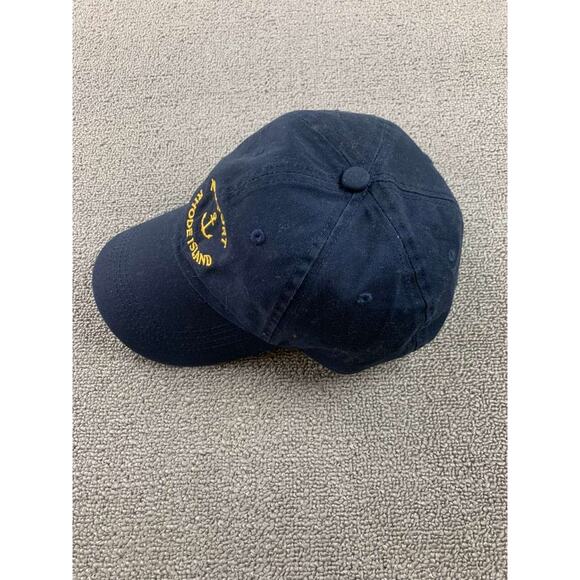 DPC Dorfman Pacific Hat Men One Size Navy Newport Rhode Island Anchor Embroidery - Picture 4 of 7